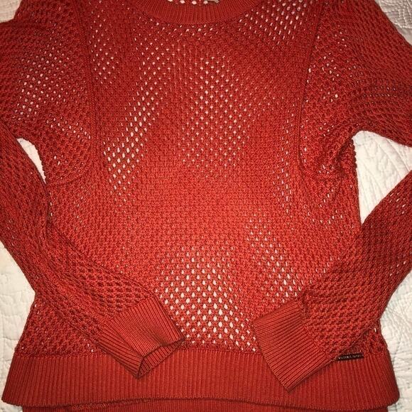 MICHEAL KORS  knitted  coral sweater size S - Picture 3 of 8